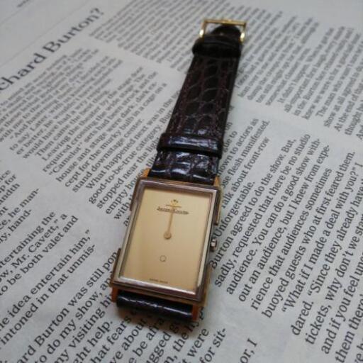 【NEW限定品】 美品ジャガールクルト腕時計 腕時計
