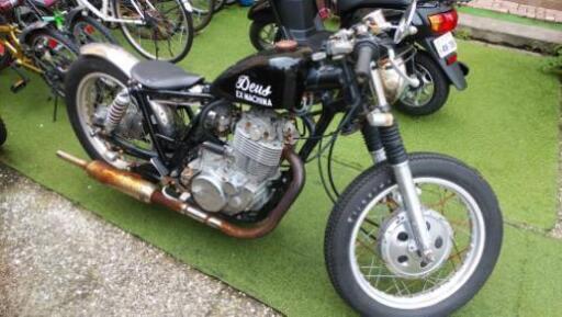 セパハン、シングルシート、ファイアストーン改造多数 SR400