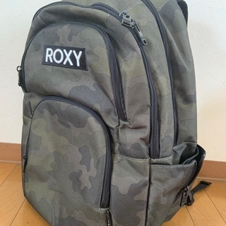 【ROXY】ロキシー・カモフラ柄（迷彩）大容量