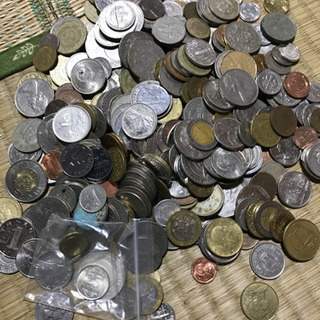 海外コイン、日本の古銭 大量にあります。