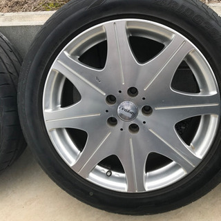  LEGZAS 18インチホイール　8J+45 PCD114.3 5穴 235/50R18