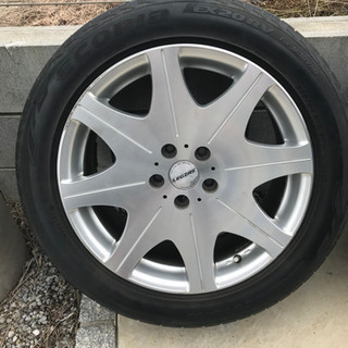  LEGZAS 18インチホイール　8J+45 PCD114.3 5穴 235/50R18