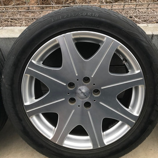  LEGZAS 18インチホイール　8J+45 PCD114.3 5穴 235/50R18