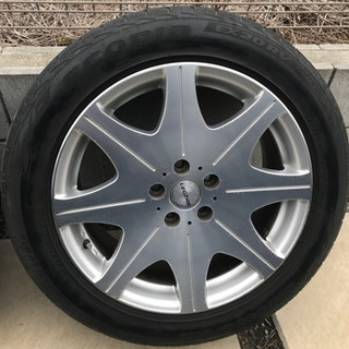  LEGZAS 18インチホイール　8J+45 PCD114.3 5穴 235/50R18