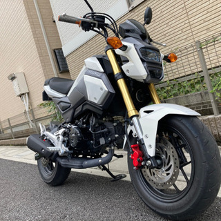 ホンダ　グロム後期！　走行距離1万キロ以下！　オイル交換済！　シ...