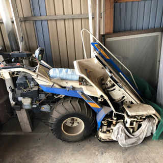 バインダー2畳刈り 実働、2乗刈りバインダー