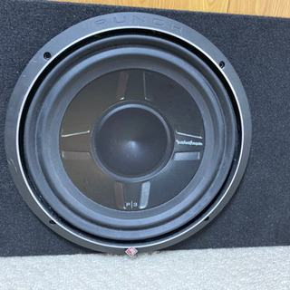 rockford 薄型サブウーファー (30cm) p3s 1×12
