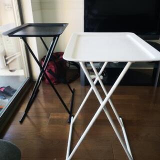 【終了】簡易折りたたみテーブル x2