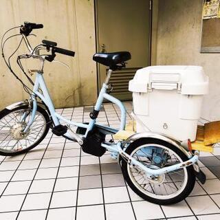 3人乗り電動自転車(ジャンク) ジャンク品】ブリヂストン