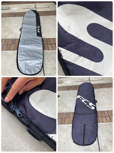 ロングボード(9.6f)+フィン+リーシュ+ハードケース 今すぐ