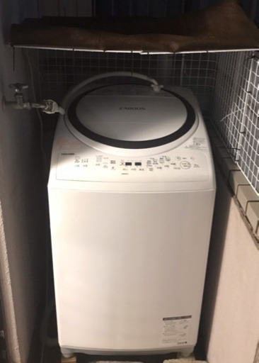 【縦型洗濯乾燥機】東芝 ザブーン ZABOON 8kg