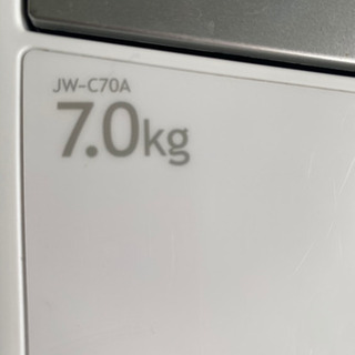 生活家電 Haier 7.0Kg  全自動洗濯機