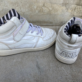 VANS ダンスシューズ　白　20センチ