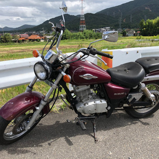 【売約済】希少 実働 BT新品 スズキ マローダー125 アメリカンバイクの画像