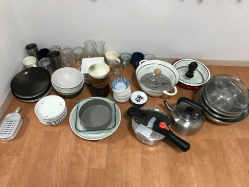 食器+調理器具一式