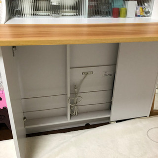 【やり取り中】キッチンカウンター バタフライ 食器棚