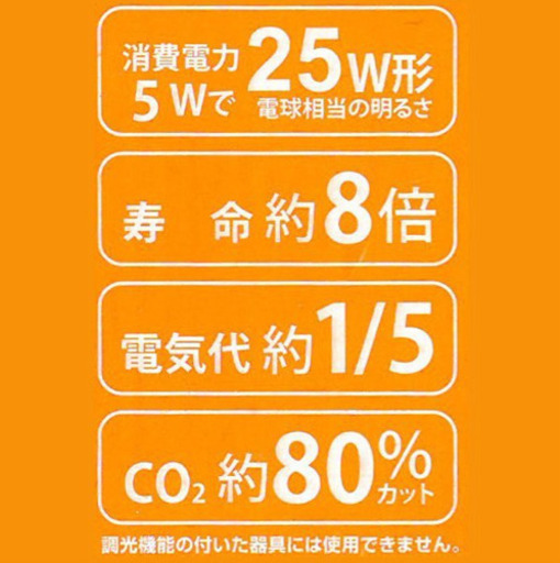 節電電球12個セット 電球型蛍光灯 E17口金