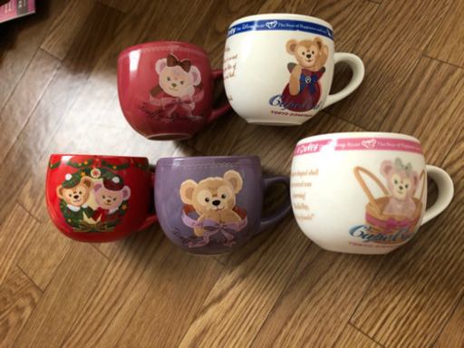 ディズニー ダッフィーシェリーメイマグカップいろいろ ちゃおちゃん 相模大塚のおもちゃの中古あげます 譲ります ジモティーで不用品の処分