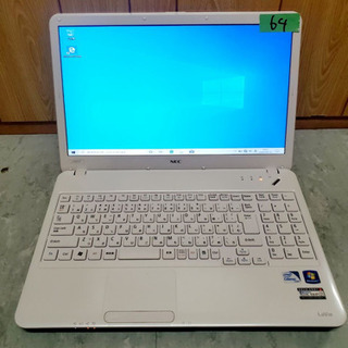 64番✨NEC ノートパソコン LaVie S LS150/ES...