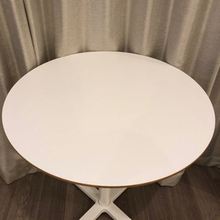 【あげます】IKEA 丸テーブル　直径70×高さ74