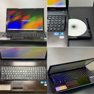 Lenobo艶色ノート/4コアi7/メモリ8G/SSD256G/オフィス2019即使用可!!