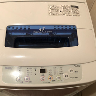 Haier 洗濯機 4.2kg JW-K42M