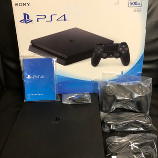 超美品 ps4 本体 CUH-2000A B01 500GB イヤホン未使用