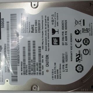 ★★★　　2.5インチ HDD ST500LT012 [500G...