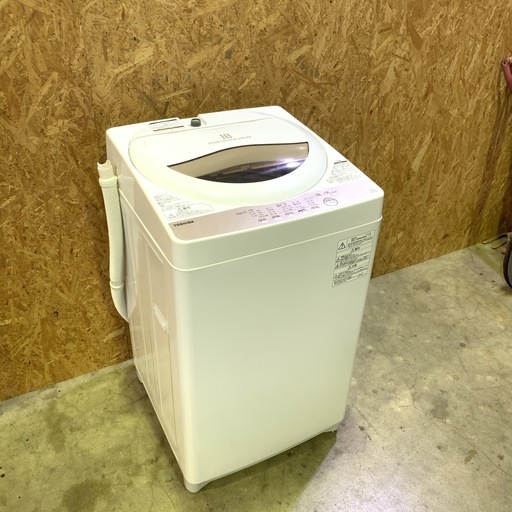 ☆TOSHIBA 洗濯機 AW-5G8 2019年製