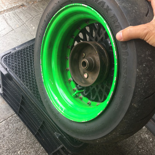 グランドアクシスSRSメッシュホイール 純正ハブ改