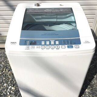 アクア 7.0kg 全自動洗濯機　ホワイトAQUA AQW-V7...