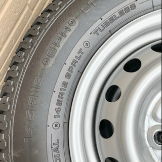 タイヤ、ホイール 取引中 軽トラ 軽貨物 タイヤホイール 新車外し