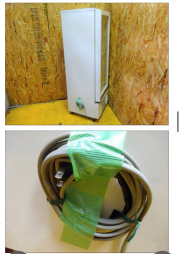 (26-08)ホシザキ 業務用 小形冷蔵ショーケース USB-50BTL スイング扉タイプ W500D500H1510 中古 厨房機器 冷蔵庫 飲食店