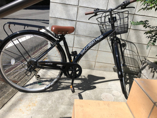 27インチお洒落自転車(黒)