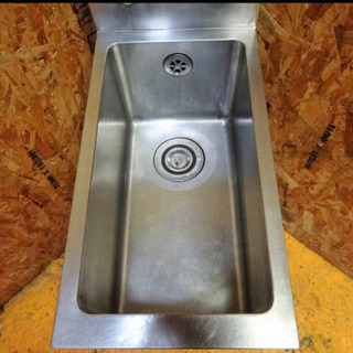 (32-0)業務用 ステンレス 一槽シンク W320D600H800BG120 中古品 流し台 厨房機器 飲食店 店舗
