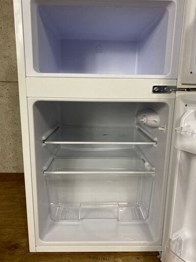 9*92 アイリスオーヤマ IRIS OHYAMA 2ドア 冷凍冷蔵庫 AF81-W 81L 18年製