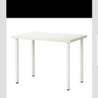 IKEA白長テーブル