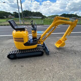コマツ　PC10MR-1　マイクロミニ油圧ショベル　ユンボ　バックホー　倍速　シート新品　建設機械