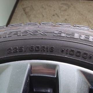 レクサス NX 純正ホイールスタッドレス タイヤ NX200t NX300h 225/60R18 wintermax 空気圧センサー付 17インチ
