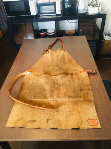 革エプロン 国内の革職人によるハンドメイド作品