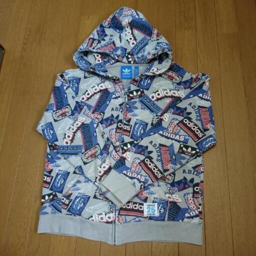お値下げしました オシャレなadidas アディダス 総柄パーカー メンズ Lサイズ ほんわかりん 南延岡の家具の中古あげます 譲ります ジモティーで不用品の処分