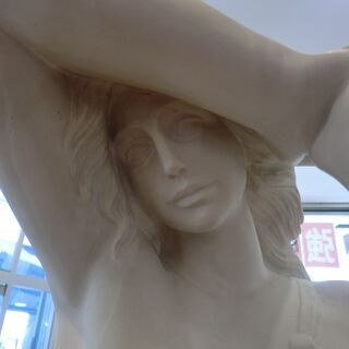 【中古品】自社配送＆設置可能　Dal Torrione 美しい女性 裸婦像 オブジェ 彫刻 置物 石膏像　全身像