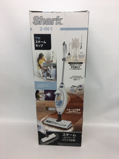 【新品】SHARK 2-IN-1 スチームモップ