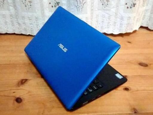 【綺麗なブルーのコンパクトPC！ASUS  X200M】返品＆フォロー保証！
