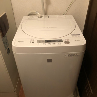 sharp 洗濯機4.5kg
