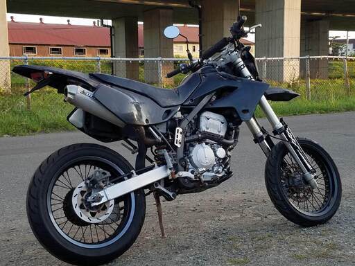 発送可☆カワサキ Dトラッカー LX250E 26019km 動画有 デルタフルエキ