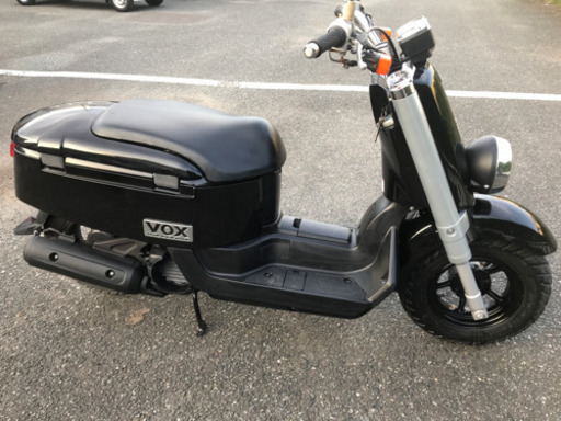 売約済みヤマハ　VOX  2011年式　黒　ワンオーナー車両　走行短い5530km　軽メンテ済み　SA31J 福岡市