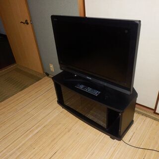 東芝レグザ３２型録画機能付きＴＶ+テレビ台