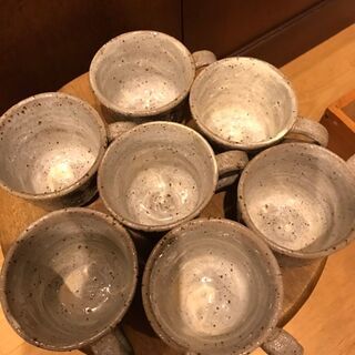 手作りコーヒーカップセット（7個セット）