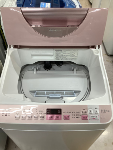 安心の1年間保証付!! 【シャープ 17年製】 全自動洗濯機 【トレファク